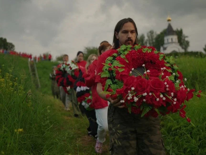 Акция в память о павших бойцах Красной Армии